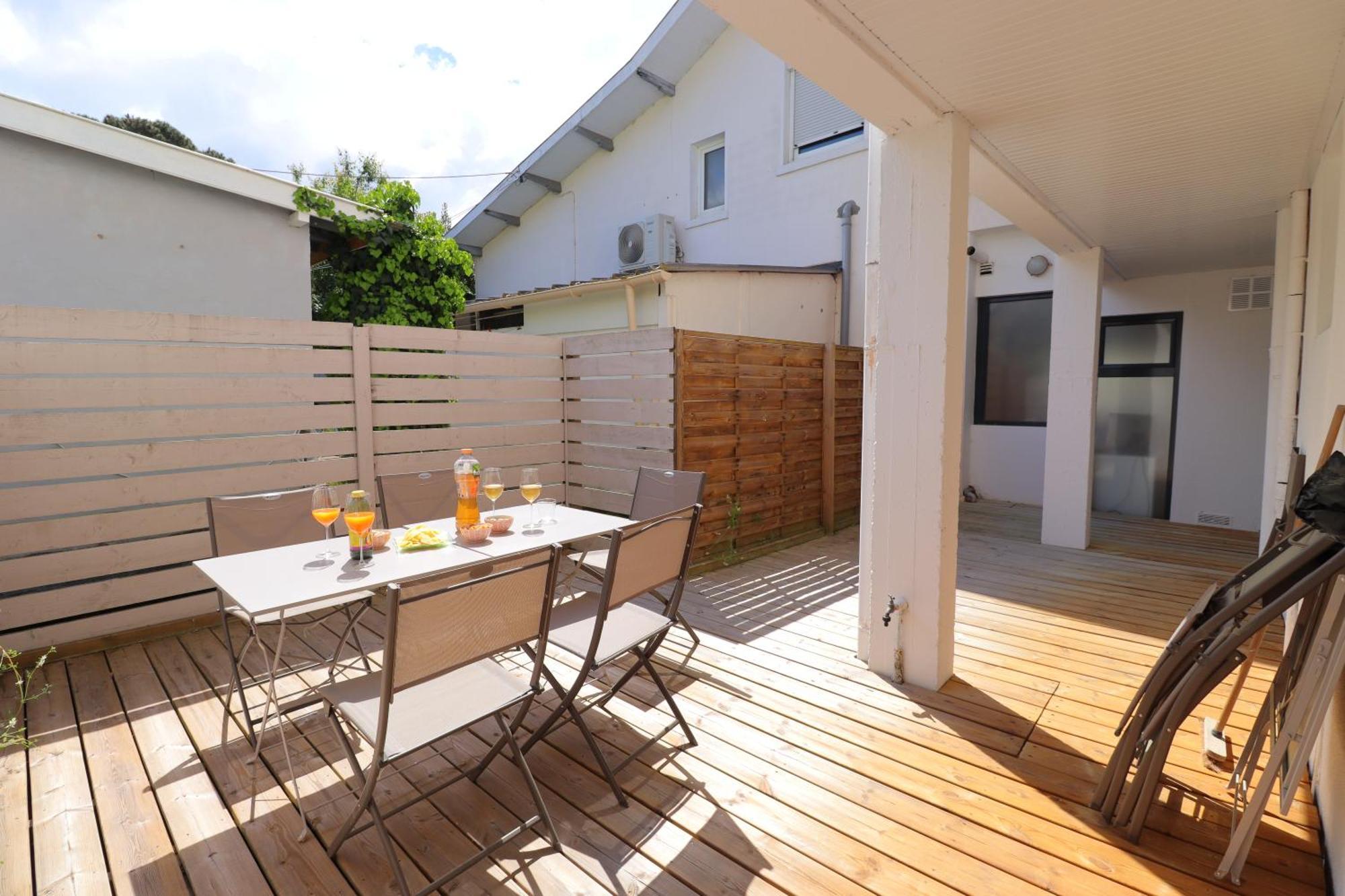 Le Spazioso - T3 Arcachon Avec Terrasse Privative מראה חיצוני תמונה